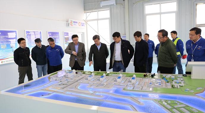 国家能源局中国核电发展中心主任张旭波一行调研CAP1400示范工程