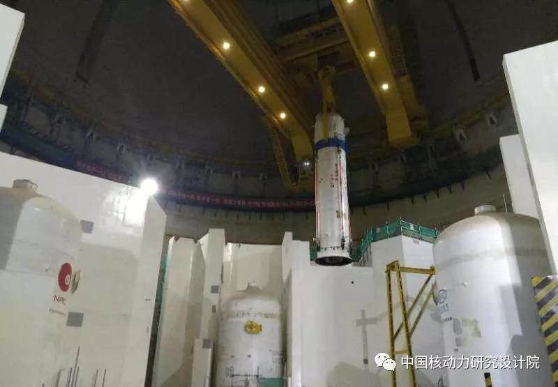 华龙一号首堆一回路主设备主体就位
