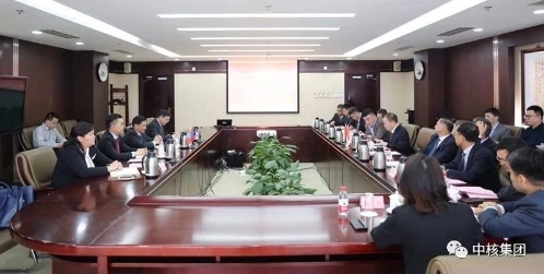 蒙古国能源部长到访中国核建 携手打造示范性项目