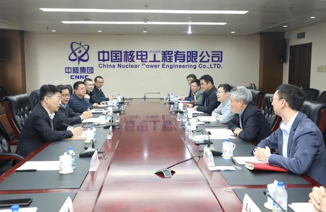 中国中原与中核工程开展工作交流 共同开拓海外市场