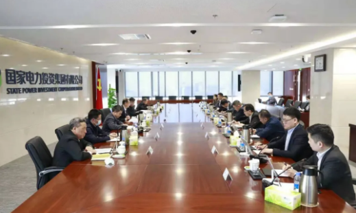 国家电投总经理江毅会见华为全球能源业务总裁孙福友