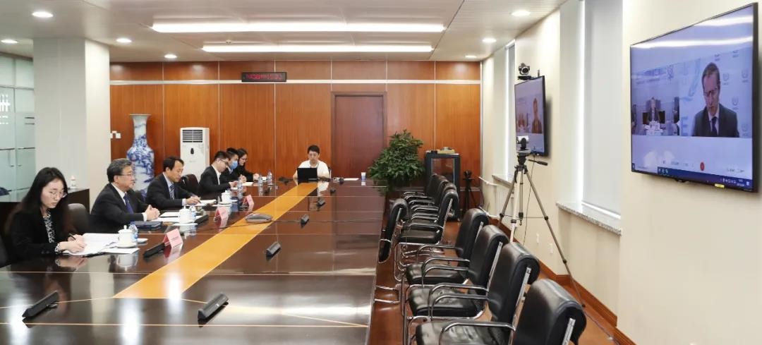 余剑锋与国际原子能机构总干事“云会谈”：凝聚发展共识 构建核能命运共同体