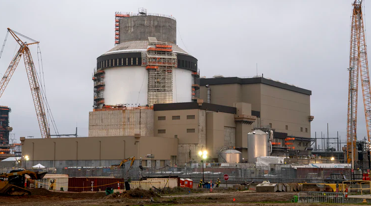 美国沃格特勒(Vogtle)核电3号机组开始热试