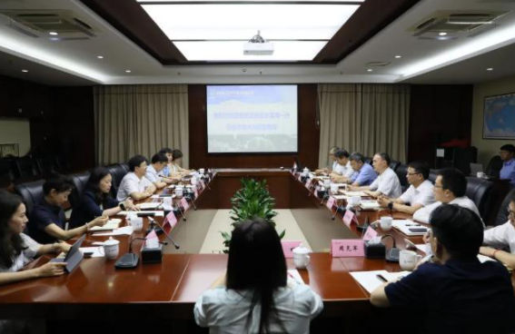 南京市建邺区区长姜宸一行在中核华兴公司走访交流