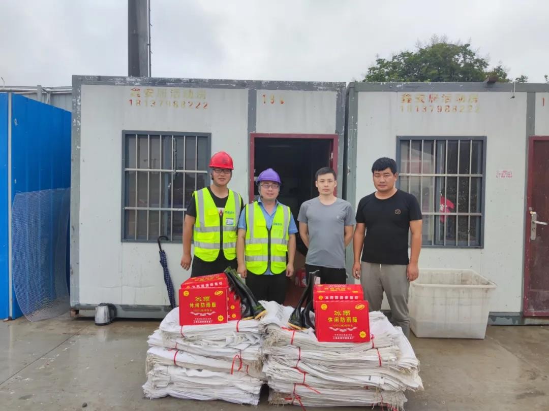 河南加油!中核集团防汛抗洪救援在行动