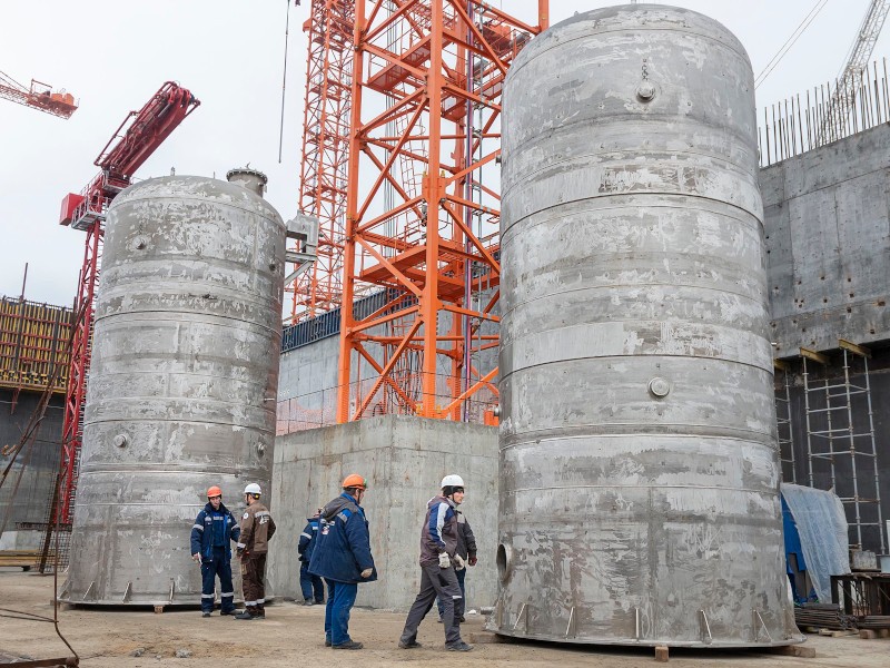 Rosatom 主任检查库尔斯克二号核电厂的进展