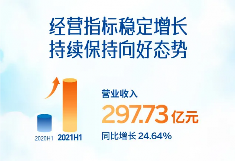 中国核电发布2021年半年报