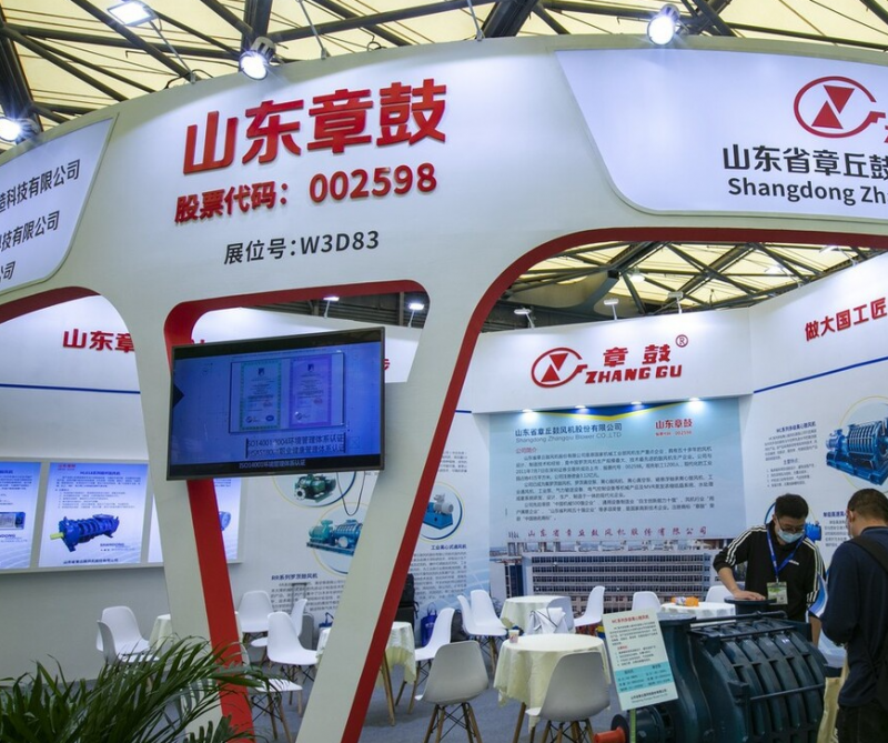 山东章鼓:公司已与中广核工程签订了4台用于核电厂岛外的蒸汽压缩机合同项目