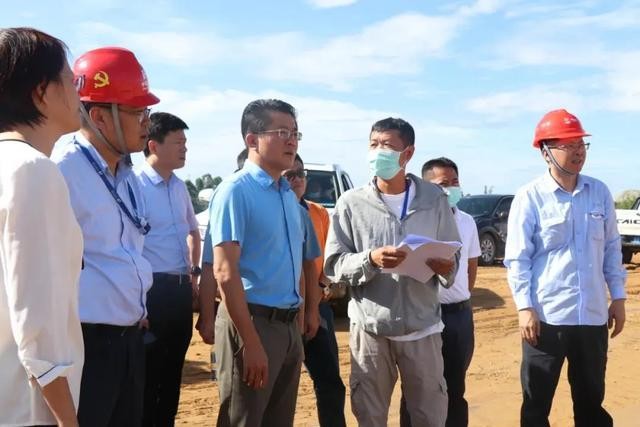 林谟谐现场办公 协调解决昌江核电项目建设堵点难点