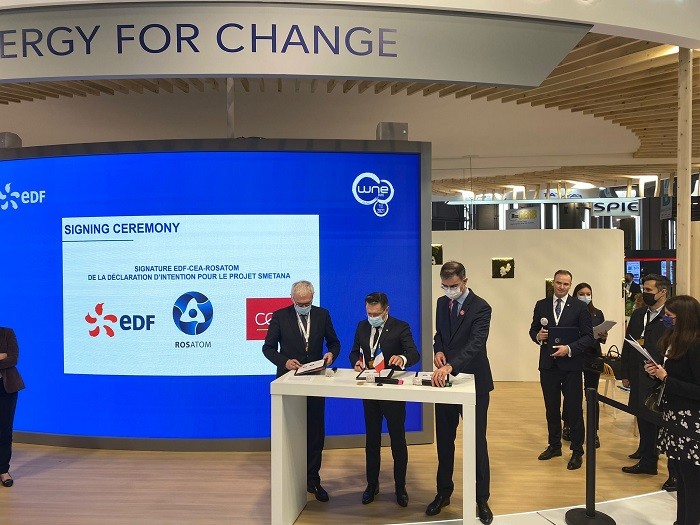 Rosatom、EDF 和 CEA 合作开展燃料循环研发