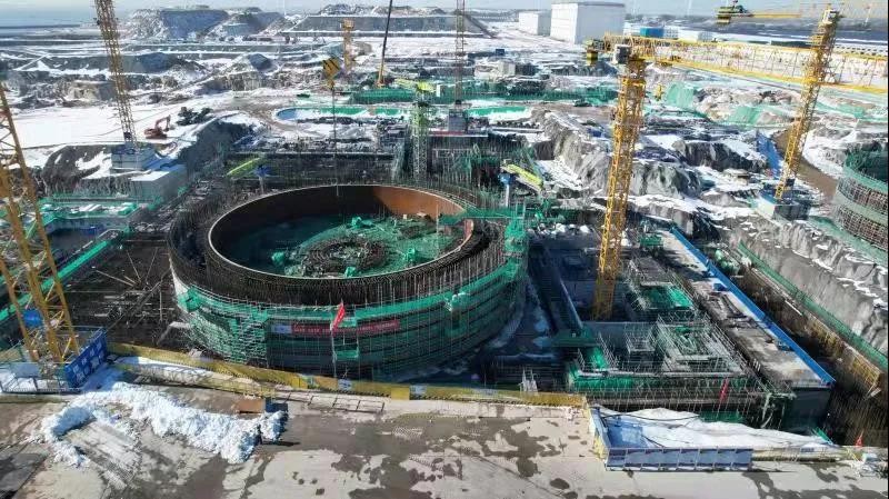 中俄合作田湾、徐大堡核电项目进入建筑安装施工高峰期