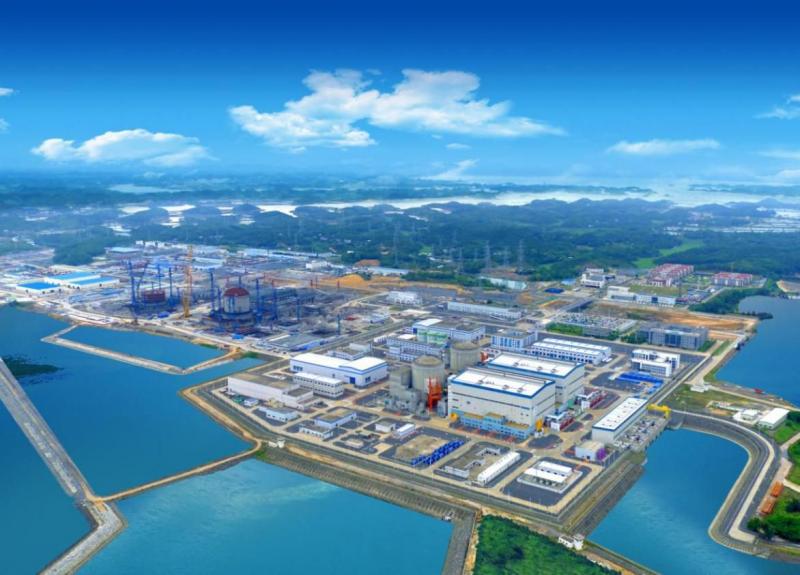 中国广核:防城港3号和4号机组将于2022年投产