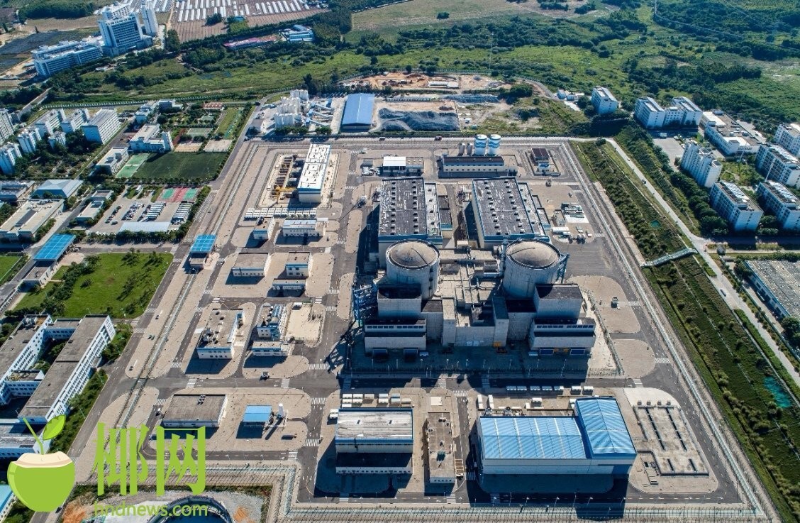 海南核电一期工程双机组商运发电量累计超500亿度