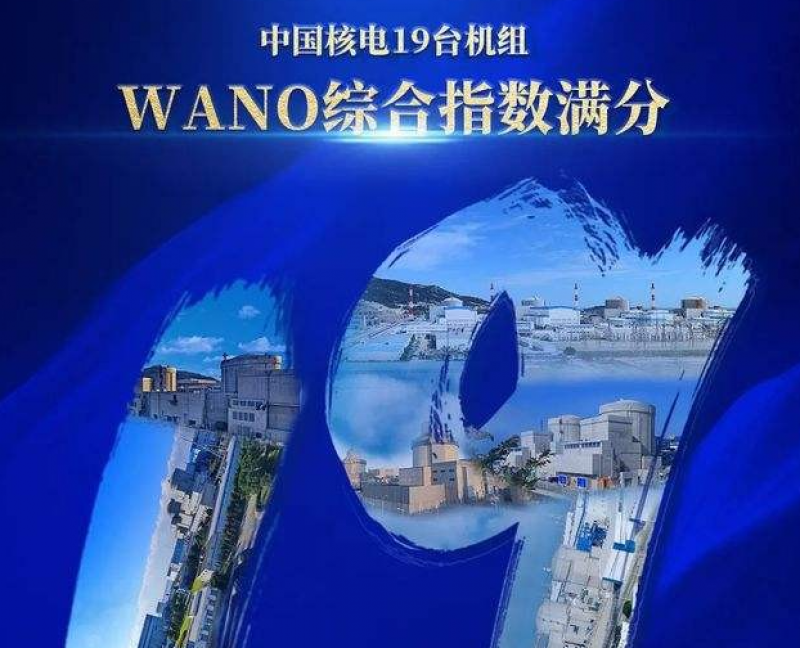 再创历史新高!中核集团19台核电机组WANO综合指数满分
