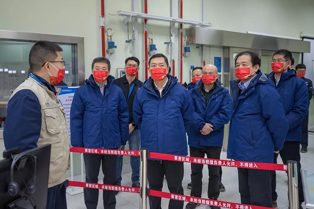 中核集团总经理、党组副书记顾军赴田湾核电基地检查重大工程工作并慰问广大干部职工