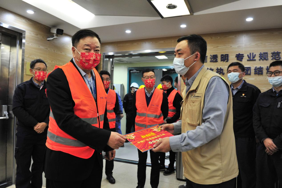 杨长利慰问大亚湾核电基地春节坚守一线员工