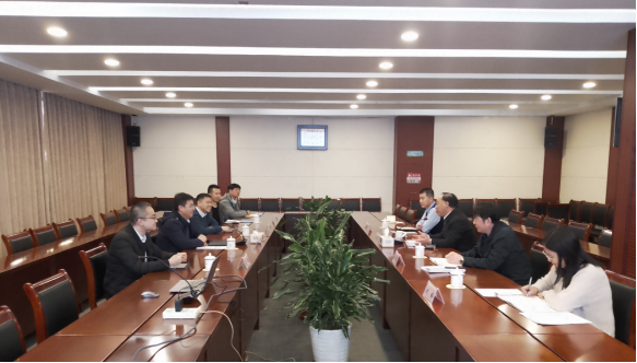 国核示范电站有限责任公司到威海市科学技术局对接调研