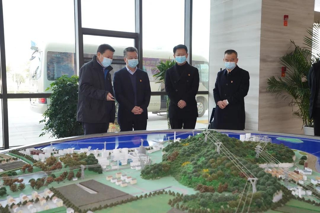 嘉兴市副市长林万乐调研秦山核电