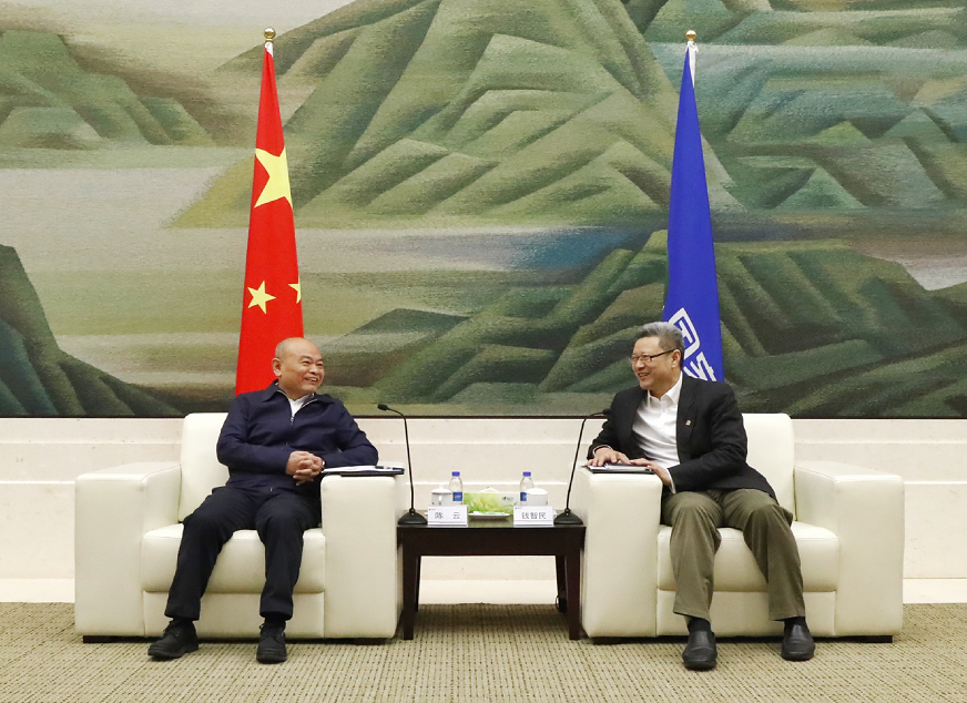 钱智民会见陈云