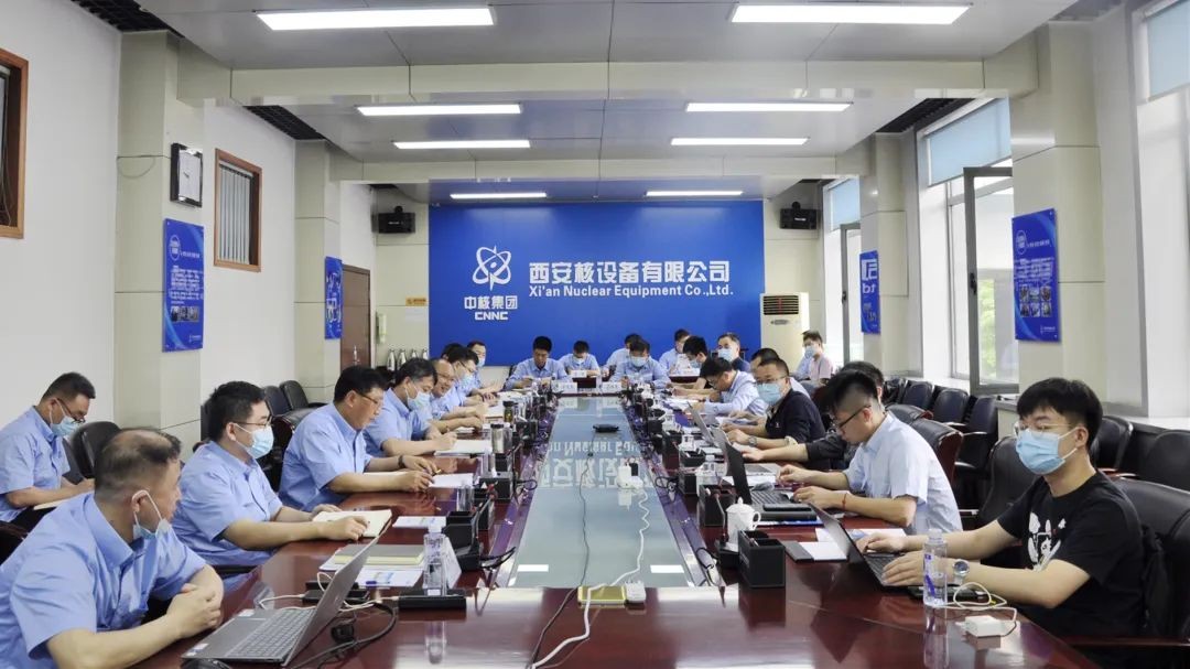 海南核电副总经理一行至西核设备座谈交流