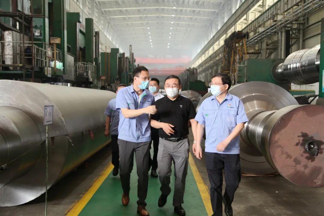 上海电气核电集团总裁邵建明带队走访核电闵行基地各企业