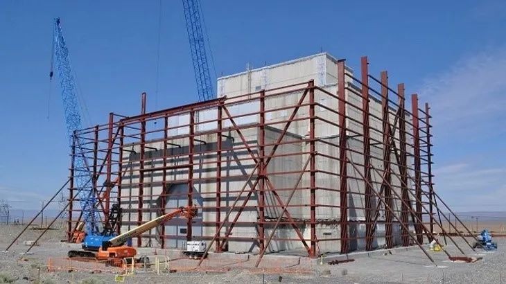 美国为汉福德遗留反应堆新建保护壳