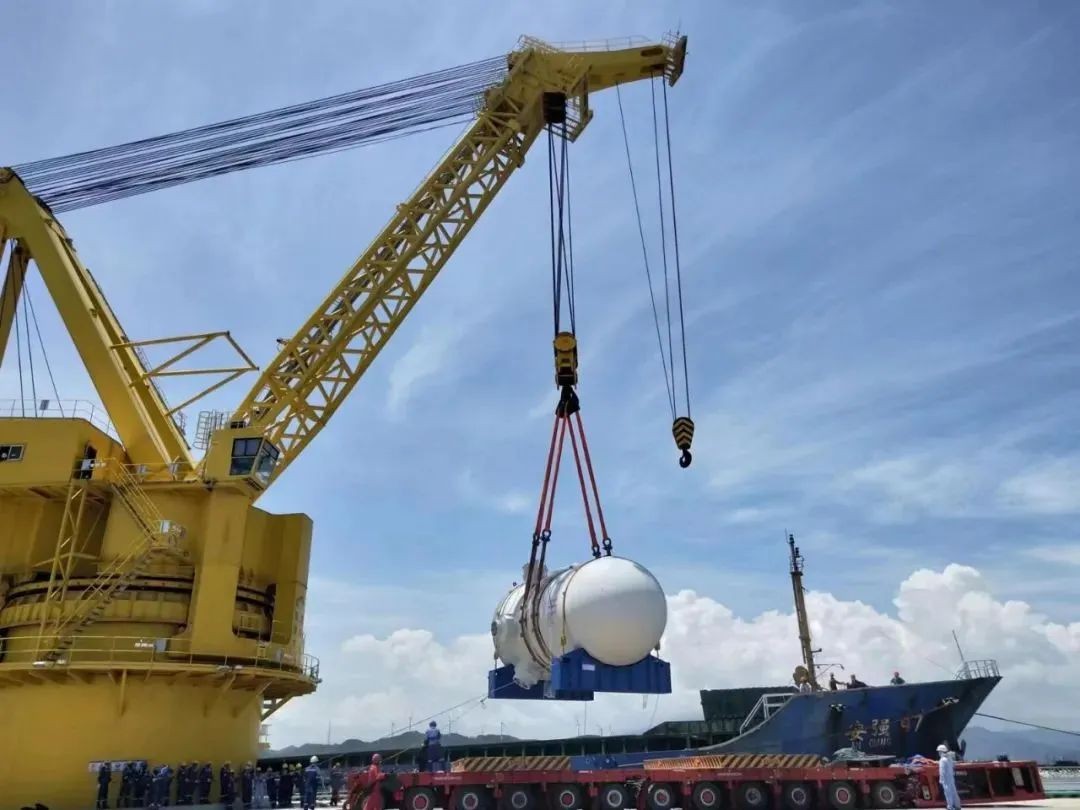 漳州2号机组反应堆压力容器完成现场交付