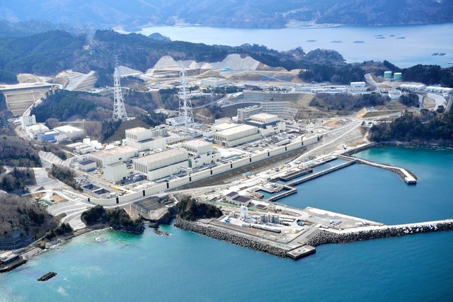 日本宫城县女川核电站2号机组核反应堆附属设施灌入大量雨水