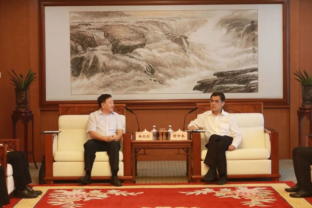 杨长利、高立刚拜会中国华能董事长舒印彪、总经理邓建玲
