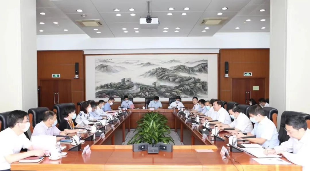 中核集团与上海市青浦区会谈:深化合作实现共赢发展