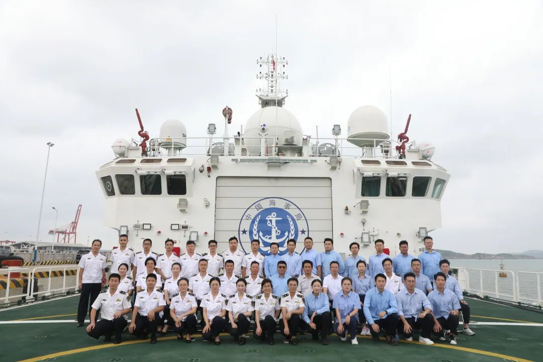 中核福清核电与福建海事局联合开展青年大学习