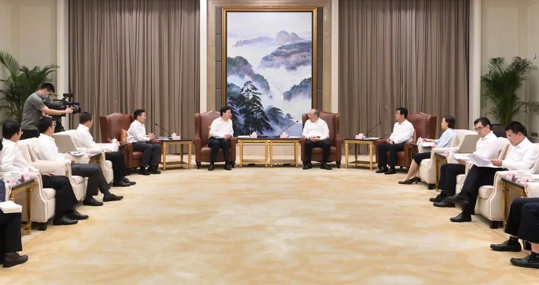 杨长利、高立刚拜会福建省委书记尹力、省长赵龙