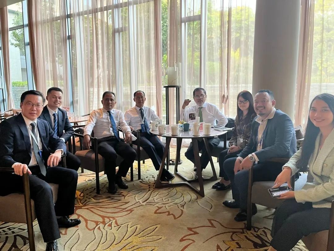 中国核建与印度尼西亚驻华大使一行会谈