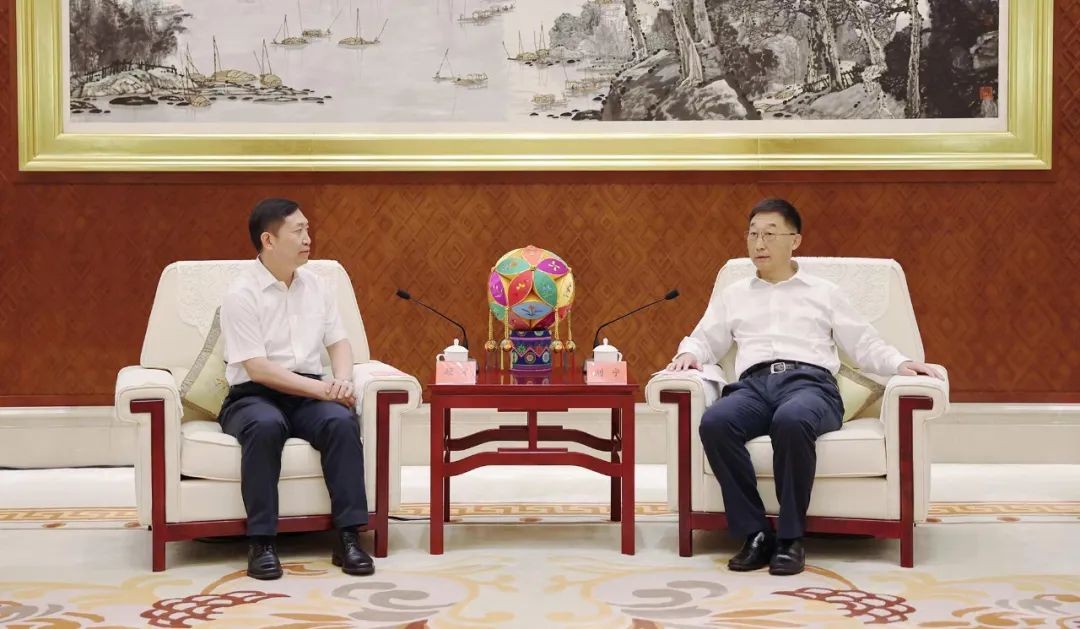 “核”力建设壮美广西!顾军拜会广西壮族自治区党委书记刘宁