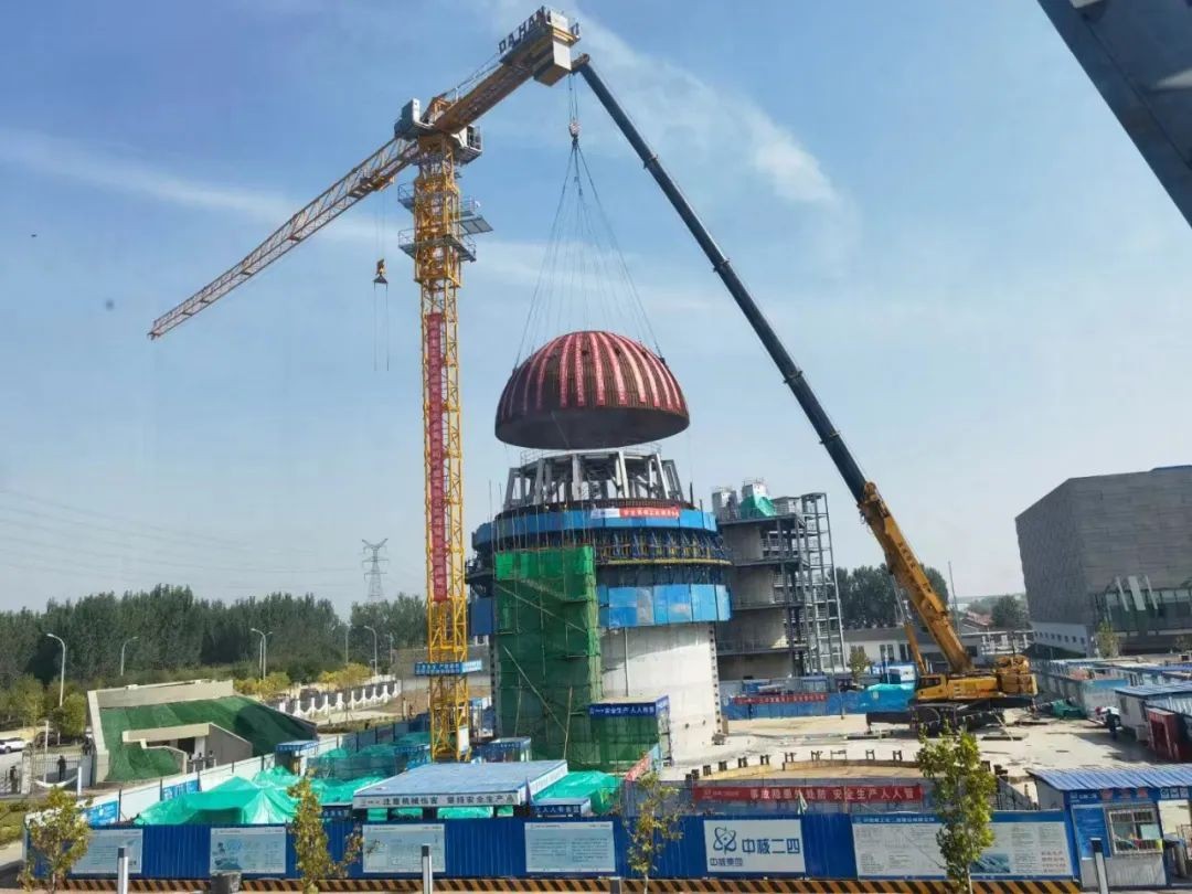 中核二四成功为国际最大的安全壳结构性能实验台架“加冕”