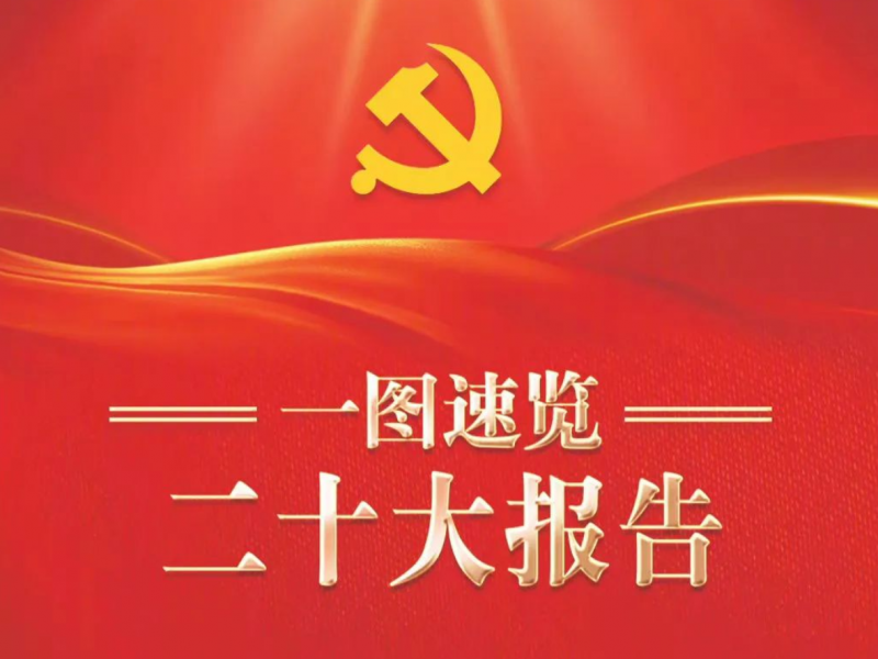 二十大专题 | 一图速览二十大报告