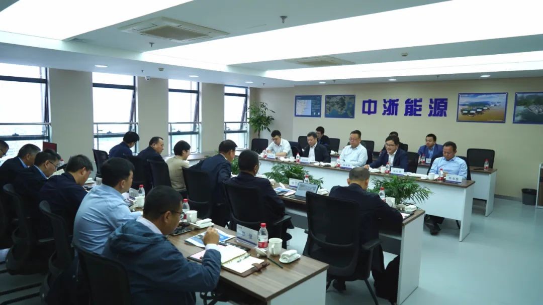 中核集团党组成员、副总经理申彦锋到中浙能源检查指导工作