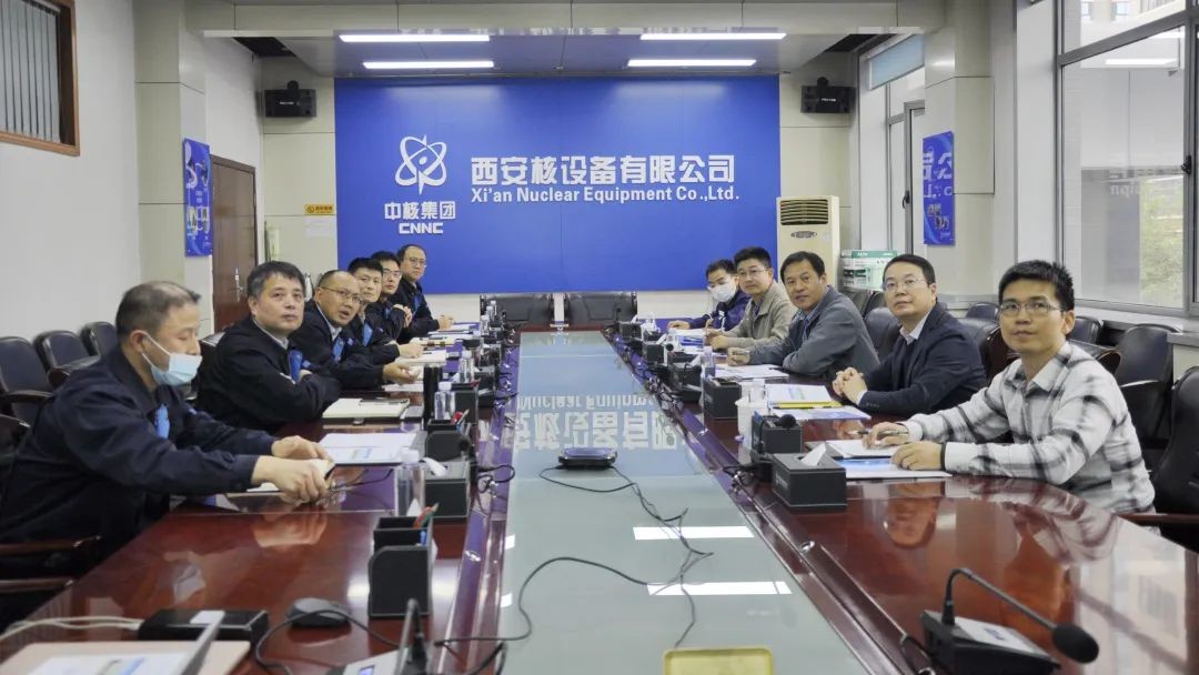 漳州能源工程总经理肖波一行至西核设备指导交流
