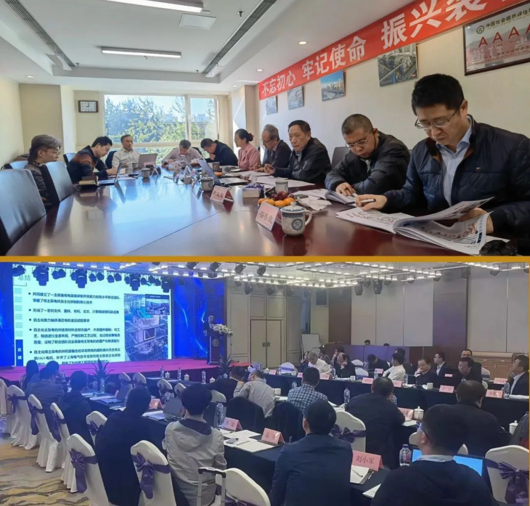 “华龙系列机型自主化核主泵电机”样机通过中通协鉴定