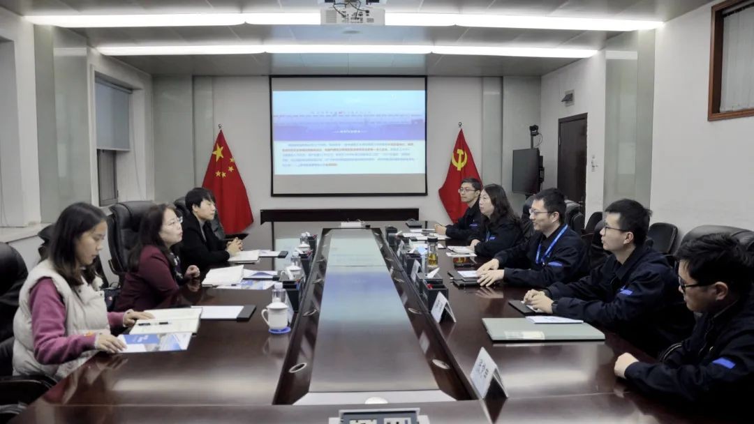 未央区科工局来西核设备调研指导工作