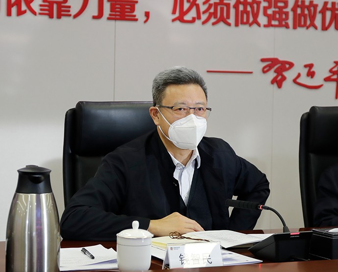 钱智民参加资产管理公司党建联系点活动
