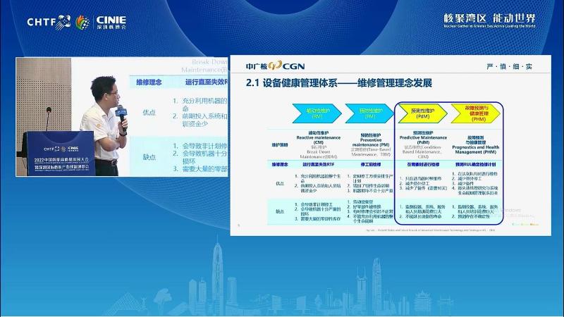 黄立军:核电设备状态监测与故障诊断建设