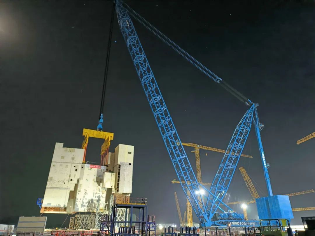一天三吊!中核机械工程为核工程和民用工程“两个品牌”建设贡献专业化力量