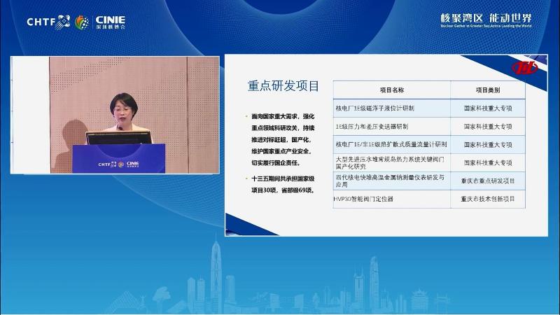 李冬梅:重庆川仪在智慧核电领域的研究与发展