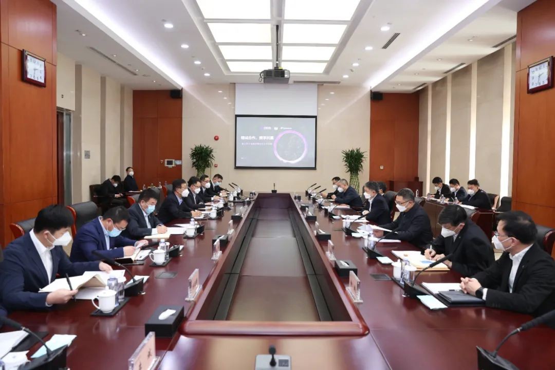 温枢刚会见金风科技董事长武钢
