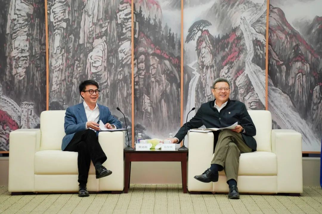 钱智民会见黄迪南