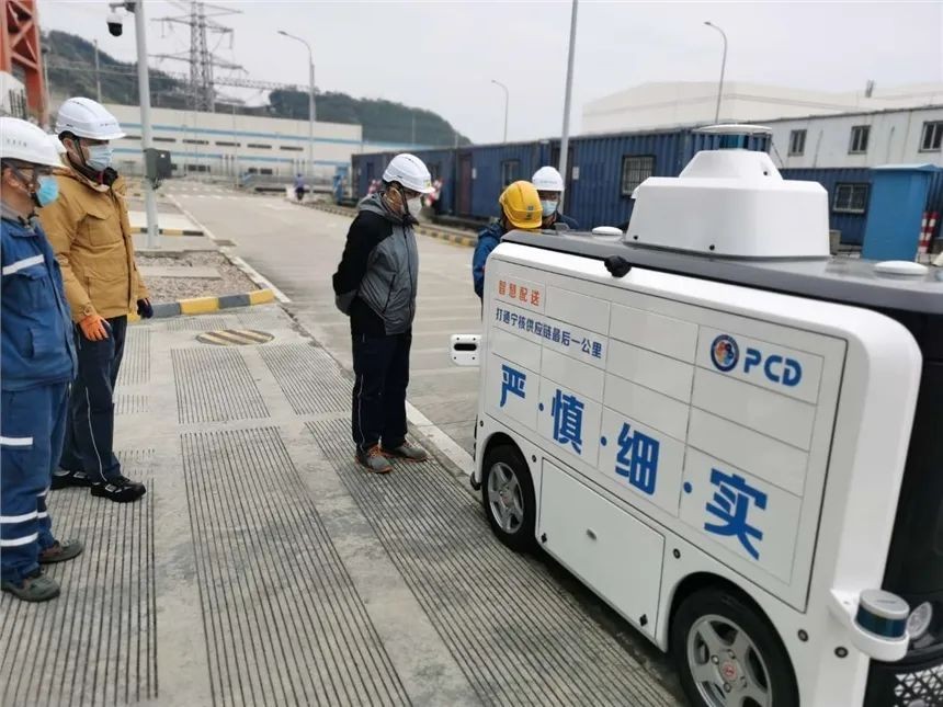 方便快捷，省时高效！中广核宁德核电无人配送车投入运行