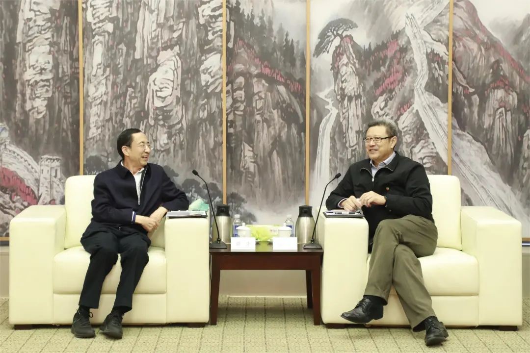 钱智民会见中国电力企业联合会党委副书记、专职副理事长夏忠