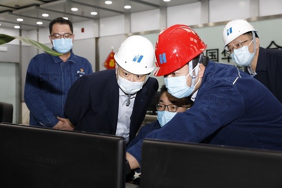 温枢刚到北方公司调研