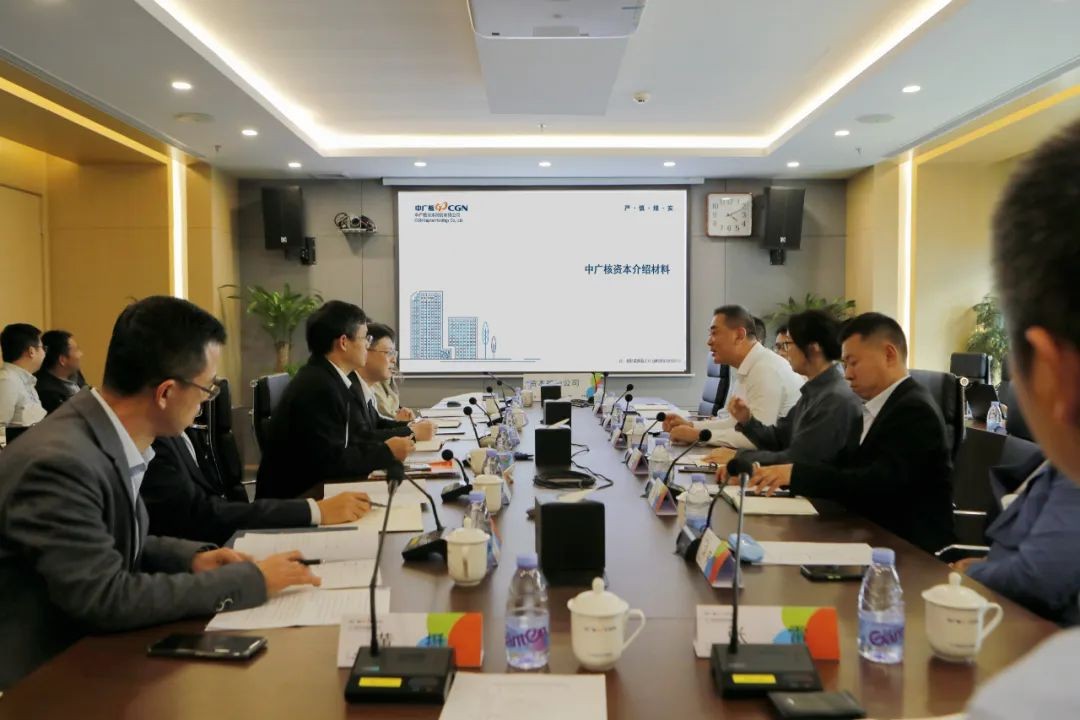 孙鹏会见万马股份董事长李刚